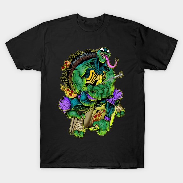 TMNT Donatello Venom Symbiote by Blood Empire T-Shirt by BloodEmpire